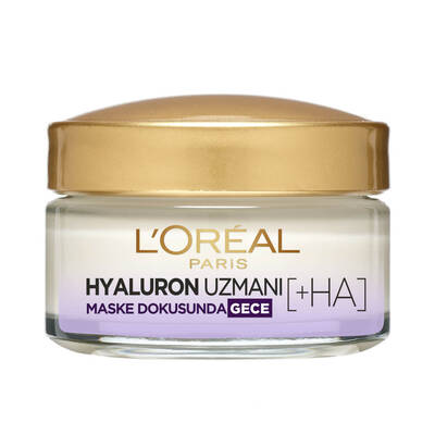 L'Oréal Paris Hyaluron Uzmanı Cilt Nemlendirici Gece Kremi 50 Ml