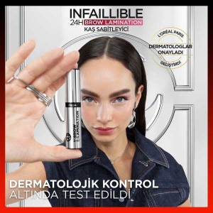 L'Oréal Paris Infaillible 24H Brow Lamination Şeffaf Kaş Sabitleyici - Thumbnail