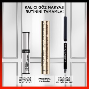 L'Oréal Paris Infaillible 24H Brow Lamination Şeffaf Kaş Sabitleyici - Thumbnail