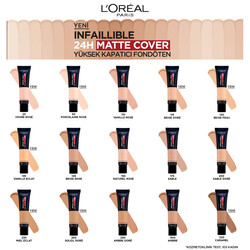 L'Oréal Paris Infaillible 24H Matte Cover Foundation 115 Golden Beige - Thumbnail