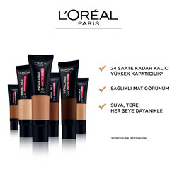 L'Oréal Paris Infaillible 24H Matte Cover Foundation 115 Golden Beige - Thumbnail