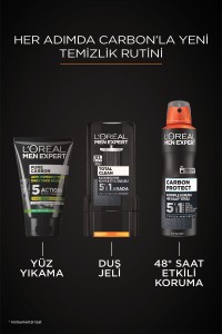 L'Oréal Paris Men Expert Carbon Protect 5in1 Deo 150 Ml - Thumbnail