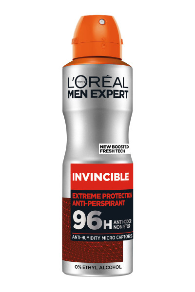 L'Oréal Paris Men Expert Invicible Deo 150 Ml