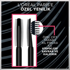 L'Oréal Paris Telescopic Lift Mascara Ekstra Siyah - Thumbnail