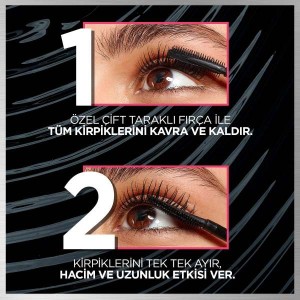 L'Oréal Paris Telescopic Lift Suya Dayanıklı Maskara - Thumbnail