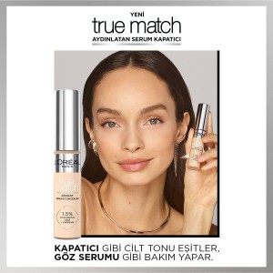 L'Oréal Paris True Match Aydınlatan Serum Kapatıcı - 1R - Thumbnail