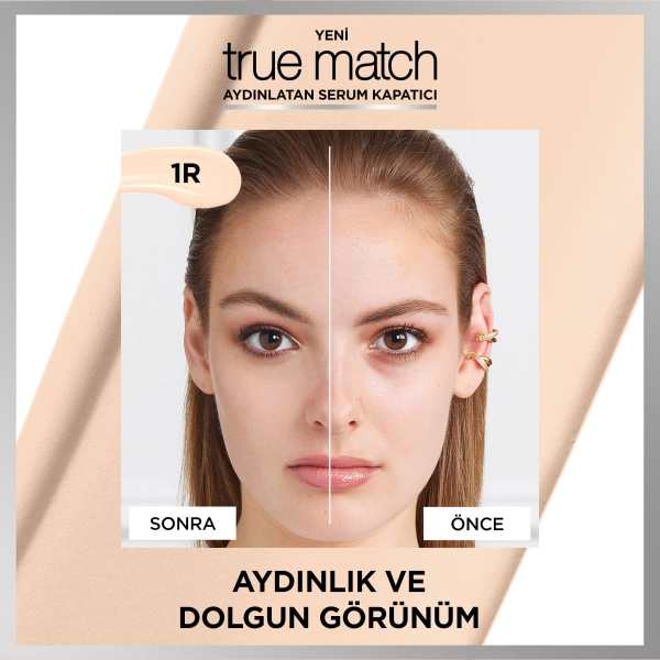 L'Oréal Paris True Match Aydınlatan Serum Kapatıcı - 1R