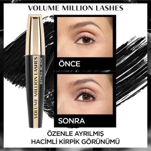 L'Oréal Paris Volume Million Lashes Extra Black Mascara - Thumbnail