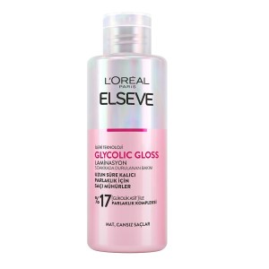 L'Oreal Paris Elseve Glycolic Gloss Parlaklığı Saça Mühürleyen Laminasyon 5 Dakikada Durulanan Bakım 200 Ml - Loreal Paris Elseve