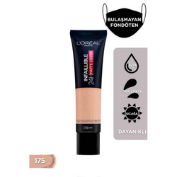 Loreal Paris Makyaj - L'Oréal Paris Infaillible 24H Matte Cover Foundation 175 Sable/Sand