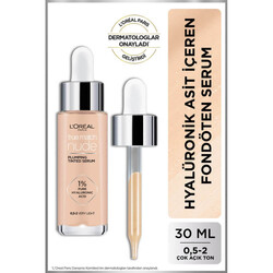 L'Oréal Paris True Match Nude Fondöten Serum 0.5-2 Very Light - Thumbnail