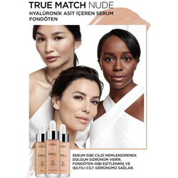 L'Oréal Paris True Match Nude Fondöten Serum 0.5-2 Very Light - Thumbnail