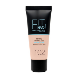 Maybelline Fit Me Matte Poreless Foundation 30 Ml 102 - Thumbnail