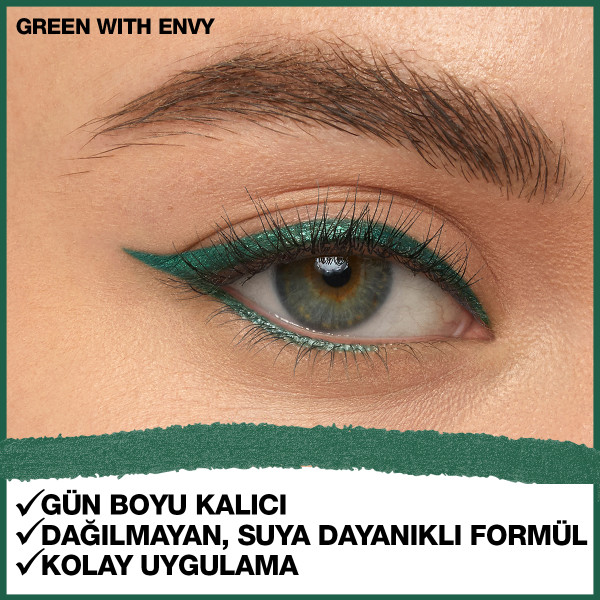 Maybelline New York Lasting Drama Automatic Liner Göz Kalemi - Green With Envy