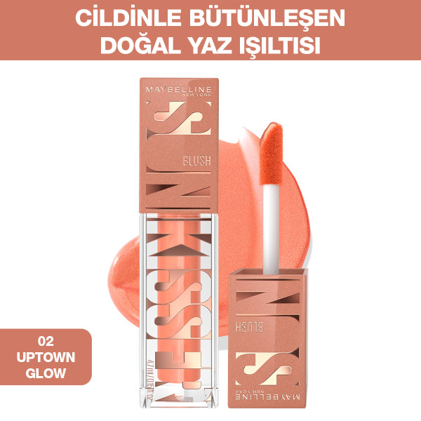 Maybelline New York Sunkisser Likit Allık 02 Uptown Glow