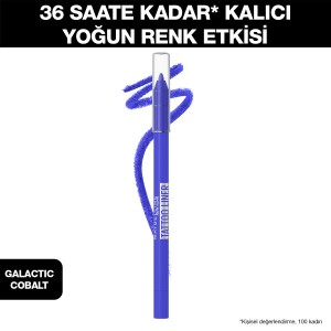 Maybelline New York Tattoo Liner Jel Göz Kalemi - Galactic Cobalt - Thumbnail