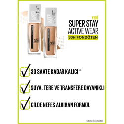 Maybelline Superstay Active Wear Foundation 02 Naked Ivory - Thumbnail