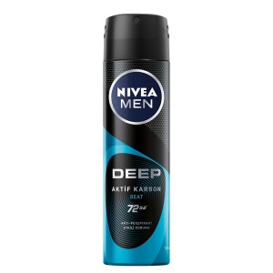 Nivea - Nivea Aktif Karbon Erkek Deodorant Sprey 150 Ml