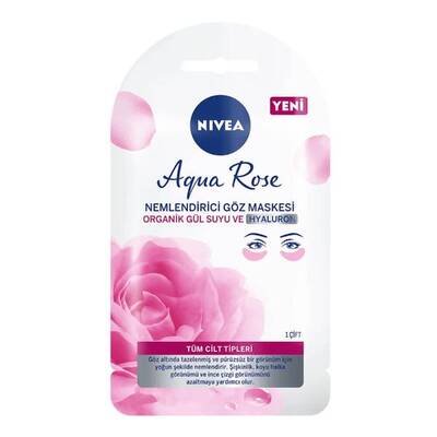 Nivea Aqua Rose Nemlendirici Göz Maske