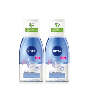 Nivea Visage - Nivea Çift Etkili Göz Makyaj Temizleyici 125 Ml 1+1 Set