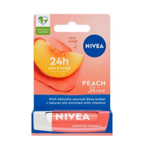 Nivea Fruity Shine Şeftali Dudak Koruyucu 4,8 Gr - Nivea