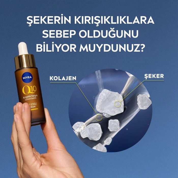 Nivea Kırışıklık Karşıtı Yüz Bakım Serumu Q10 30 Ml