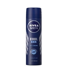 Nivea - Nivea Men Cool Kick Deodorant Sprey 150 Ml