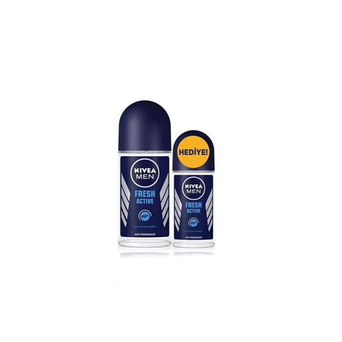 Nivea Men Erkek Roll-On Deodorant Fresh 50 Ml + Mini Roll-On Fresh 25 Ml Set