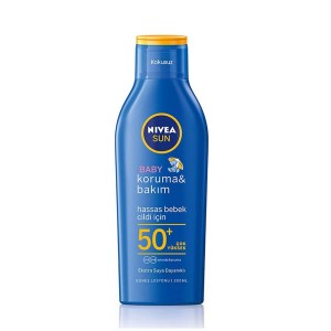 Nivea Sun Baby Bakım Yapan Güneş Sütü 50+ Faktör 200 Ml - Nivea Sun