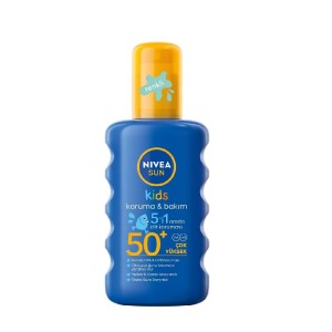 Nivea Sun Çocuklar İçin Renkli Güneş Spreyi Spf50+ 200 Ml - Nivea Sun