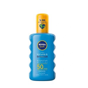 Nivea Sun - Nivea Sun Koruma&Bronzluk Arttırıcı Güneş Spreyi Spf50 200 Ml