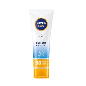 Nivea Sun Parlama Karşıtı Yüz Kremi Spf50 50 Ml - Nivea Sun