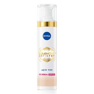 Nivea Visage Luminous 630 Koyu Leke Karşıtı SPF30 CC Yüz Kremi Açık Ton - Nivea Visage