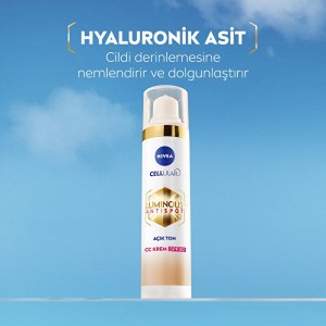 Nivea Visage Luminous 630 Koyu Leke Karşıtı SPF30 CC Yüz Kremi Açık Ton - Thumbnail