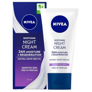 Nivea Visage Soothing 24H Moisture Gece Kremi 50 Ml - Nivea Visage