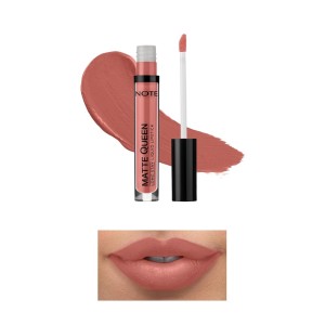 Note Matte Queen Lipstick Kalıcı Likit Ruj 04 French Kiss - Thumbnail