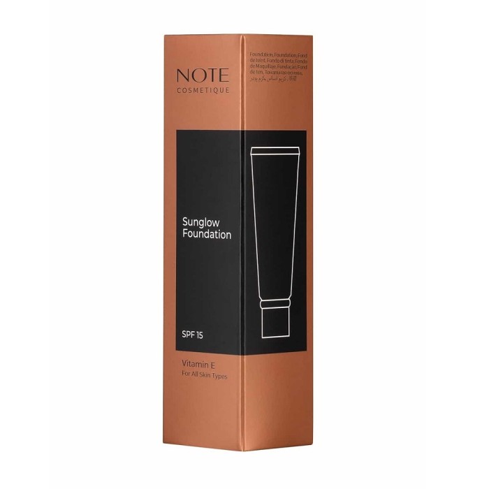 Note Sunglow Işıltılı SPF15 Bronzlaştırıcı Fondöten 10 30 Ml