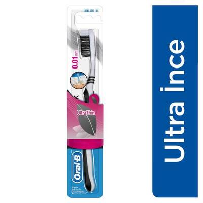 Oral-B Ultra İnce Siyah Ekstra Soft Diş Fırçası