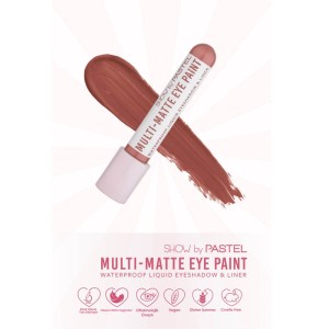 Pastel Multi Matte Eye Paint Waterproof Eyeshadow&Liner 83 Stylish - Thumbnail