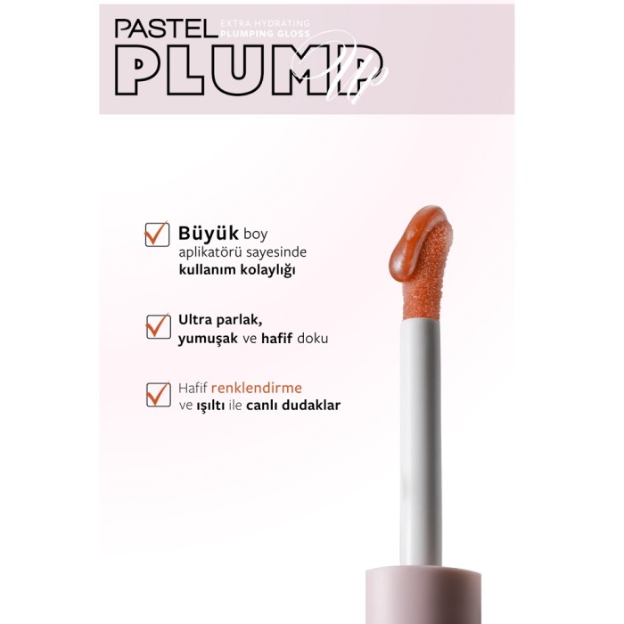 Pastel Plump Up Dolgunlaştıran Dudak Parlatıcısı 202 Loverdose + Lip To Cheek Tint Carmen