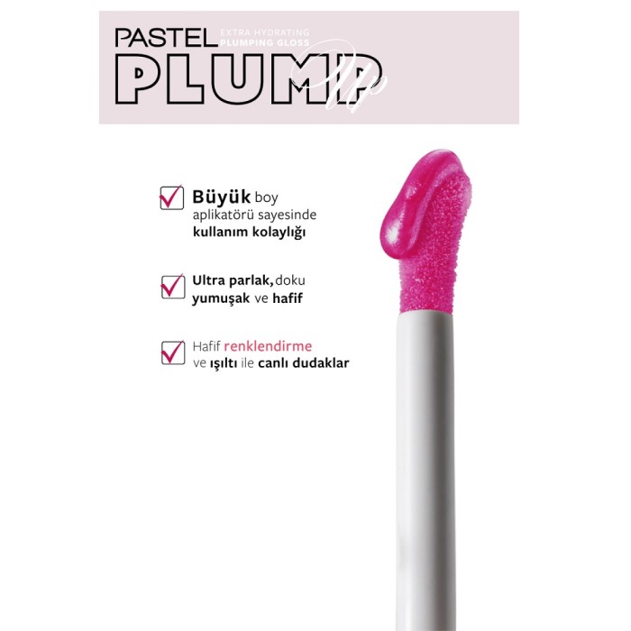 Pastel Plump Up Dolgunlaştıran Dudak Parlatıcısı 207 Mariposa + Lip To Cheek Tint Carmen