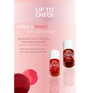 Pastel Plump Up Dolgunlaştıran Dudak Parlatıcısı 207 Mariposa + Lip To Cheek Tint Carmen - Thumbnail