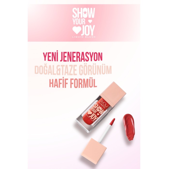 Pastel Show Your Joy Liquid Blush - Likit Allık 58