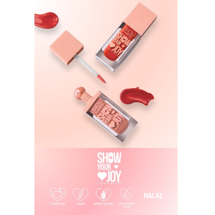 Pastel Show Your Joy Liquid Blush - Likit Allık 58