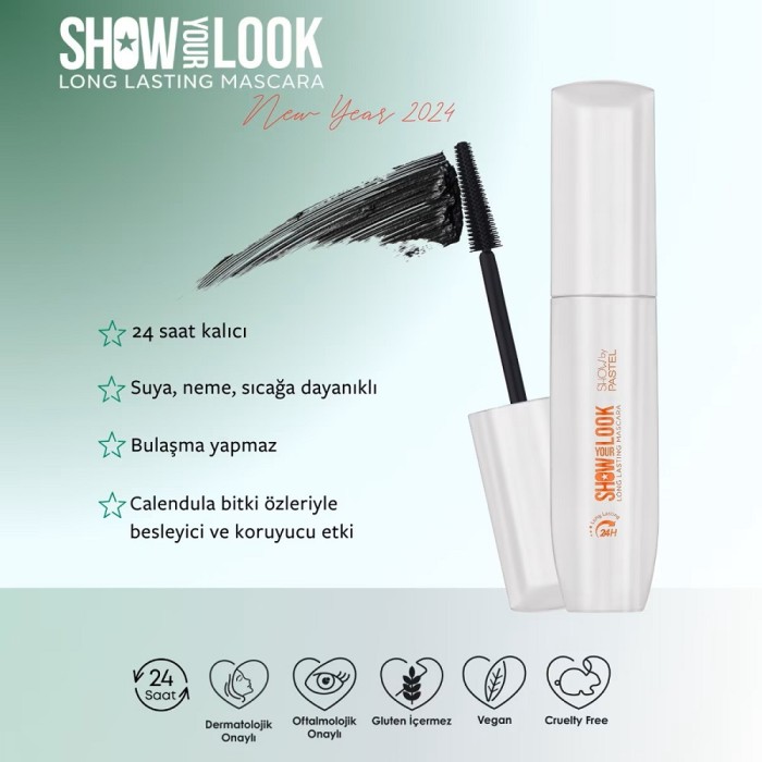 Pastel Show Your Look Long New Year Mascara