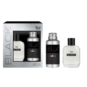 Rebul - Rebul Black Erkek Parfüm Edt 50 Ml + Deodorant 150 Ml Set