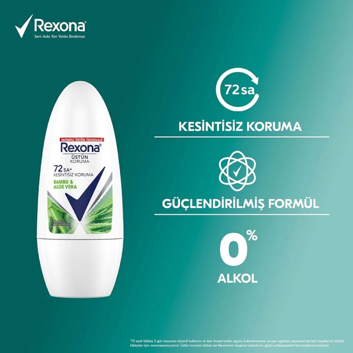 Rexona Bamboo & Aloevera Kadın Roll-on 50 Ml