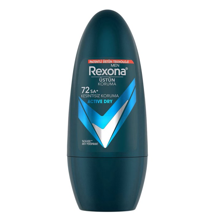 Rexona Men Active Dry 72H Roll-On 50 Ml