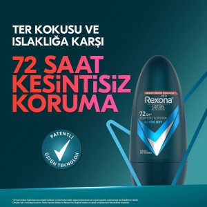 Rexona Men Active Dry 72H Roll-On 50 Ml - Thumbnail