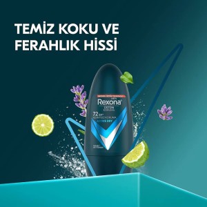 Rexona Men Active Dry 72H Roll-On 50 Ml - Thumbnail